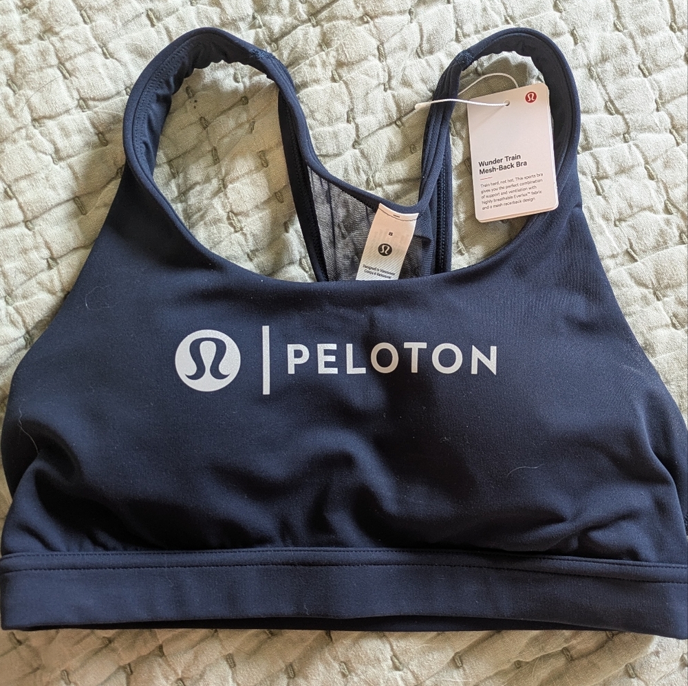 Lululemon Peloton Wunder Train Mesh-Back Bra 8